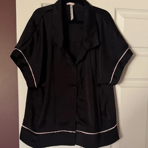 Satin Pyjama Top - Picture 1 of 3